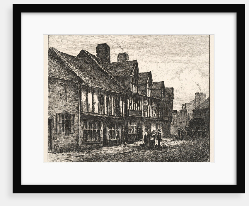 Old House, Lichfield Street by John Fullwood